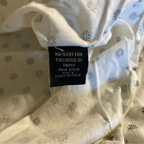 Royal Testimony Mens L LARGE Button Down Shirt Long Sleeve Fit Floral (STAINED) - Picture 9 of 12